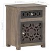 vidaXL Table de chevet 40x30x50 cm Bois de manguier massif