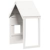 vidaXL Toit de lit pour enfants blanc 60x99x139,5cm bois de pin massif