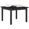 vidaXL Table basse Ch&ecirc;ne noir 50 x 50 x 36 cm Bois d'ing&eacute;nierie
