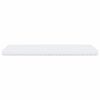 vidaXL Matelas en mousse blanc 90x210 cm 7 zones dureté 20 ILD