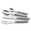 Lou Laguiole Ensemble de couverts 24 pcs Comptoir Gris