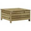 vidaXL Salon de jardin 6 pcs avec coussins bois de pin impr&eacute;gn&eacute;