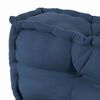 vidaXL Coussin de canap&eacute; sur palette 2 pcs Indigo 120 x 80 x 38 cm