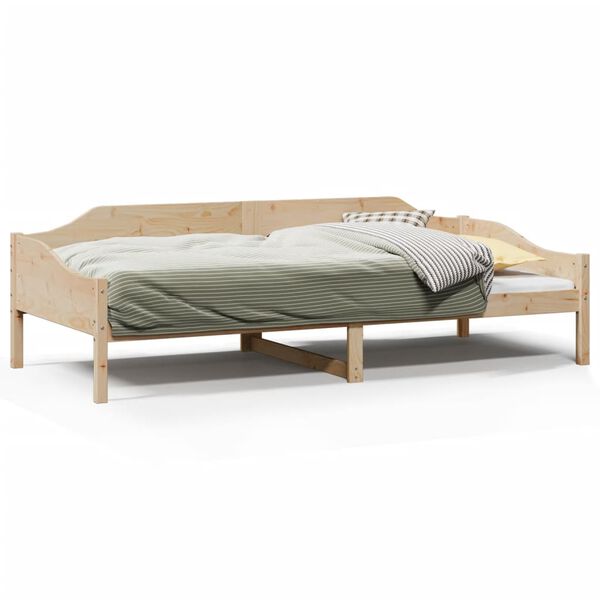 vidaXL Cadre de lit sans matelas 90x190 cm bois de pin massif