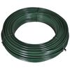 vidaXL Fil de cl&ocirc;ture 55 m 2,1/3,1 mm Acier Vert