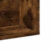 vidaXL Armoires murales 2pcs ch&ecirc;ne fum&eacute; 75x18x16,5cm bois d'ing&eacute;nierie