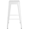 vidaXL Ensemble de bar 7 pcs Blanc