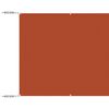 vidaXL Auvent vertical Terre cuite 100x1200 cm Tissu oxford