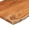 vidaXL Dessus de table 60x40x2,5 cm rectangulaire bois massif d'acacia