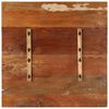 vidaXL Dessus de table carré 80x80 cm 25-27 mm Bois de récupération