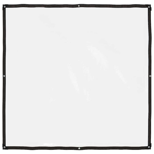 vidaXL Bâche transparente avec œillets 2 x 2 m en polyéthylène