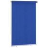 vidaXL Store roulant d'ext&eacute;rieur 140x230 cm Bleu PEHD