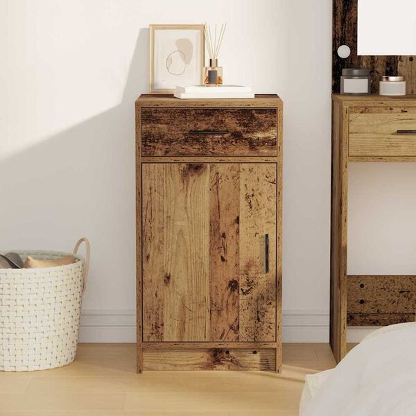 vidaXL Buffet Bois ancien 40 x 40.5 x 75 cm Bois d'ing&eacute;nierie