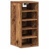 vidaXL Armoire à chaussures vieux bois 32x35x70 cm bois d'ingénierie
