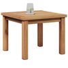 vidaXL Table basse Marron 45 x 45 x 36 cm Bois de teck massif