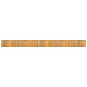 vidaXL Tapis rectangulaire naturel 80x1000 cm bambou