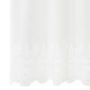 vidaXL Rideau en Dentelle Floral Blanc 245 x 500 cm Polyester