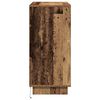 vidaXL Buffet LED Bois ancien 71 x 34,5 x 75 cm Bois d'ingénierie