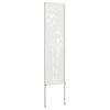 vidaXL &Eacute;cran de confidentialit&eacute; de jardin Fretwork Blanc 32 x 140 cm