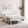 vidaXL Lit pour personne &acirc;g&eacute;e sans matelas 140x190 cm bois pin massif