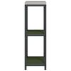 vidaXL Rangement de cuisine Vert olive 60 x 50 x 92 cm Acier