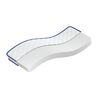 vidaXL Matelas en mousse &agrave; m&eacute;moire de forme blanc 80x160x17 cm doux