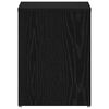 vidaXL Cabinet de chevet 2 pcs Ch&ecirc;ne noir 40 x 30 x 40 cm