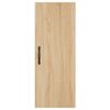 vidaXL Armoire murale ch&ecirc;ne sonoma 34,5x34x90 cm bois d'ing&eacute;nierie