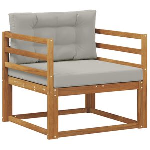 vidaXL Sofa de milieu ext&eacute;rieur Naturel