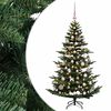 vidaXL Sapin de No&euml;l artificiel avec boules 120 cm 150 LED Blanc chaud