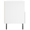 vidaXL Tables de chevet 2 pcs blanc 40x35x47,5 cm bois d&rsquo;ing&eacute;nierie