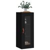 vidaXL Armoire murale noir 34,5x34x90 cm