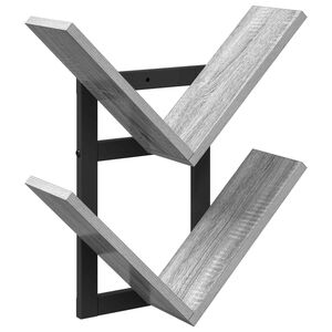vidaXL &Eacute;tag&egrave;re Murale Flottante Sonoma gris 43 x 15 x 47 cm