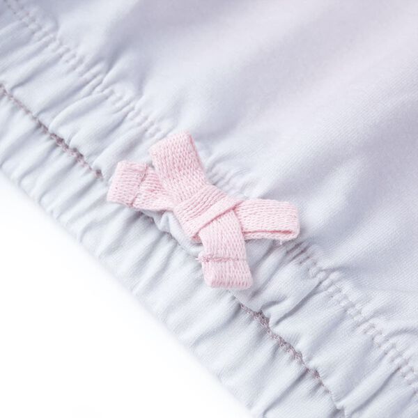 Sweatshirt &agrave; capuche pour enfants blanc &eacute;tincelant 128