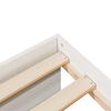 vidaXL Lit de jour sans matelas blanc 75x190 cm bois de pin massif