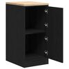 vidaXL Armoire de rangement de garage noir 40x51x85 cm bois de pin