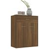 vidaXL Buffet Chêne marron 60x30x75 cm Bois d'ingénierie
