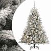 vidaXL Sapin de No&euml;l artificiel avec boules 120 cm 150 LED Blanc chaud