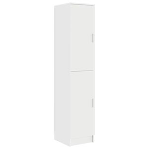 vidaXL Haut Armoire Blanc 35 x 39 x 168 cm