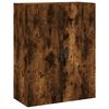 vidaXL Buffet haut Ch&ecirc;ne fum&eacute; 69,5x34x180 cm Bois d'ing&eacute;nierie