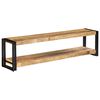 vidaXL Meuble TV 150x30x40 cm Bois massif de manguier