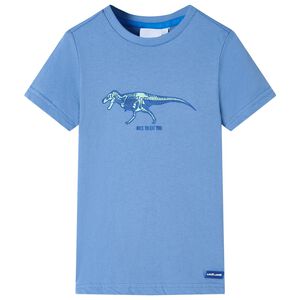 T-shirt pour enfants bleu moyen 104