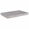 vidaXL &Eacute;tag&egrave;re murale flottante gris b&eacute;ton 50x23x3,8 cm MDF