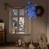 vidaXL Sapin de No&euml;l 200 LED bleu Saule 2,2 m Int/Ext