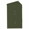 vidaXL Distributeur pour lapins Vert olive 64.5 x 25.5 x 45.5 cm