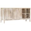 vidaXL Buffet 160x40x76 cm Bois massif de manguier