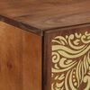 vidaXL Buffet Marron 60 x 33 x 75 cm Bois de mangue massif