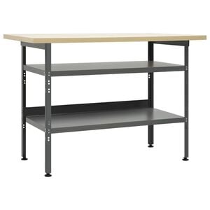 vidaXL &Eacute;tabli Gris 120x60x85 cm Acier