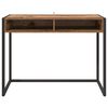 vidaXL Bureau Bois Ancien 100 x 50 x 75 cm Bois d'ing&eacute;nierie