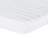 vidaXL Matelas en mousse blanc 200x200 cm 7 zones dureté 20 ILD